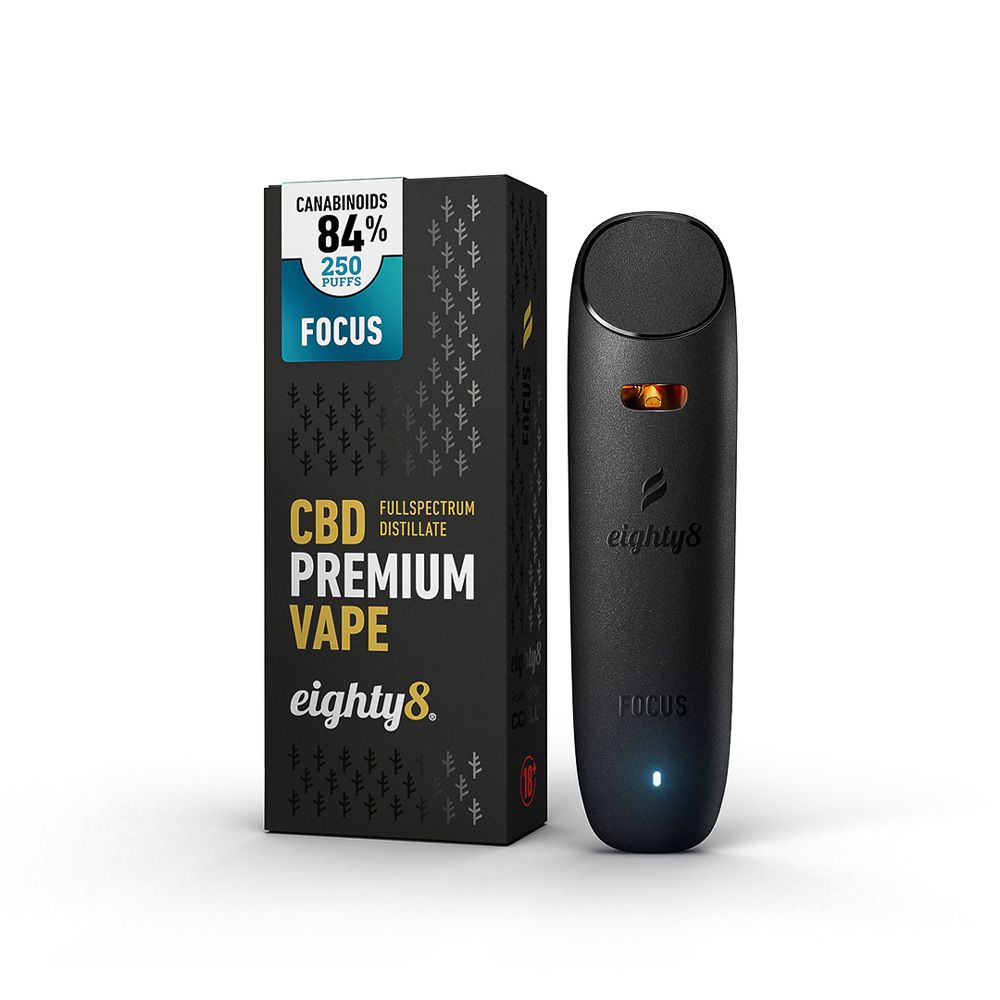 Eighty8 CBD Vape Focus